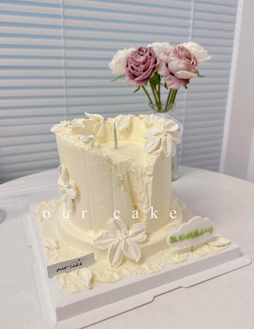 刮刀花裱花送女生女士蛋糕-低糖处理无添加 商品图2