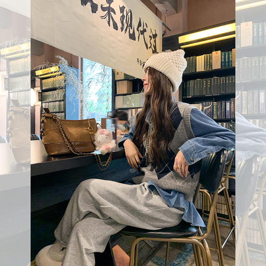 <曾小咸推荐> 【老友日记】3色奶奶裤 商品图1