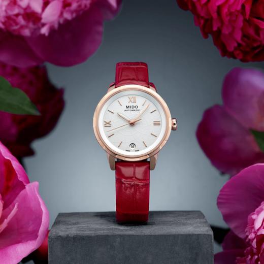 美度 MIDO 花淅系列茱莉蔻合作款联名礼盒  M043.207.36.018.01 商品图5