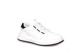 豪麟名鞋奥莱迪嘉男鞋牛皮革休闲鞋DJWTA32MX005白色  原价1960元