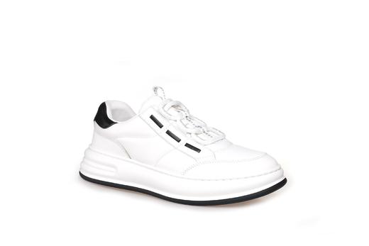 豪麟名鞋奥莱迪嘉男鞋牛皮革休闲鞋DJWTA32MX005白色  原价1960元 商品图0