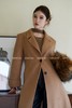 冬季自然奢绒-驼绒收腰大衣 154401931 商品缩略图4