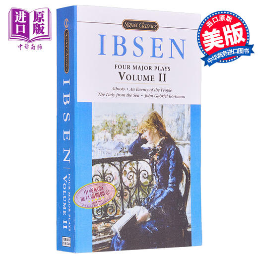 【中商原版】易卜生四大戏剧（第二卷）英文原版 经典文学 Four Major Plays Vol.2 (Signet Classics) Henrik Ibsen 商品图0