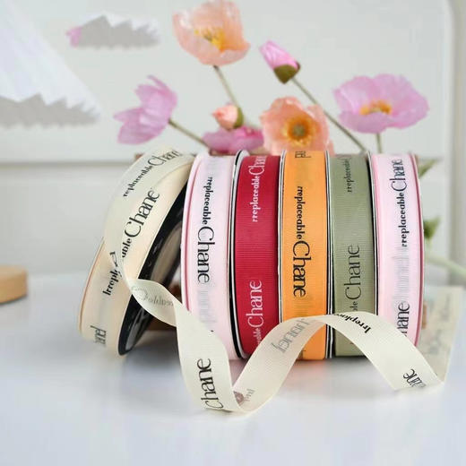 【琳琅】香奈儿英文螺纹丝带2cm*40码 商品图1