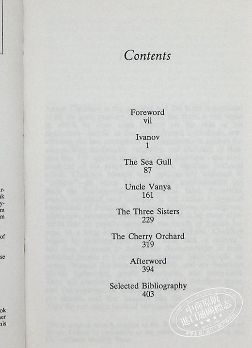 【中商原版】契诃夫戏剧 英文原版 Signet Classics: The Major Plays by Anton Chekhov 商品图4