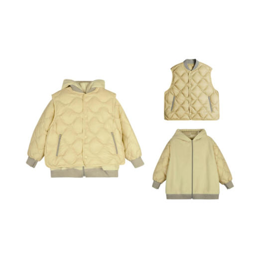 jnby  23年冬款  轻薄短款羽绒服  1N0C23540 商品图2