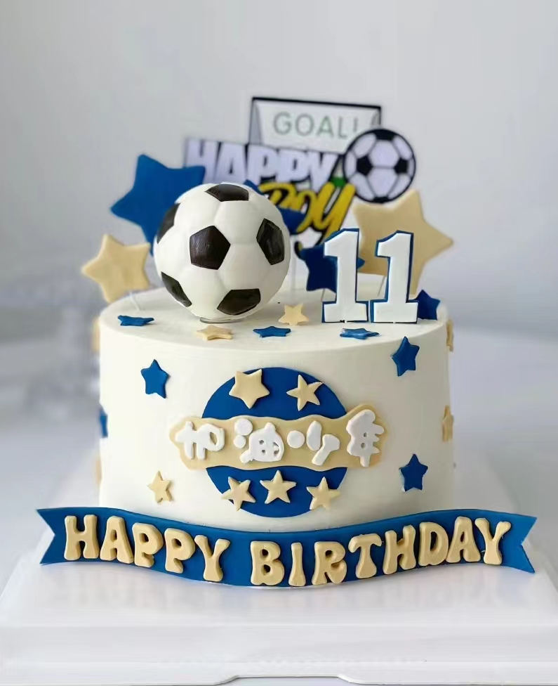 足球加油少年【夹心：新鲜芒果+扁桃仁榛子酱】