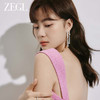 ZEGL设计师贝壳心事系列长款流苏耳环女复古人造珍珠耳钉银针耳饰 商品缩略图2