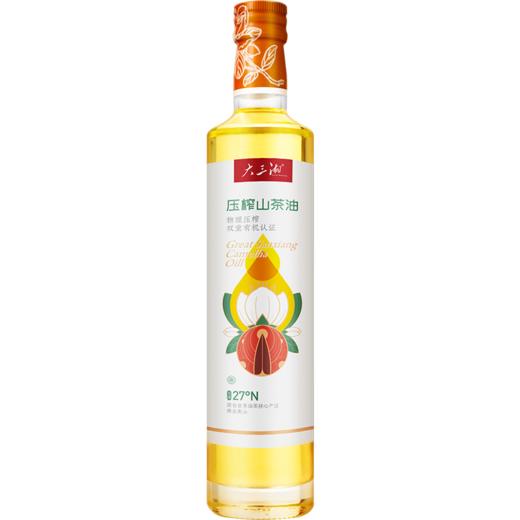 【乡村振兴结伴同行】500ml有机冷榨茶油 商品图0