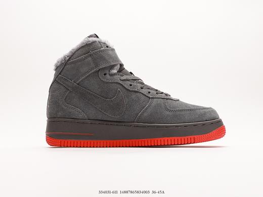 耐克Nike Air Force 1 high高帮加绒休闲运动板鞋334031-611男女鞋 商品图1