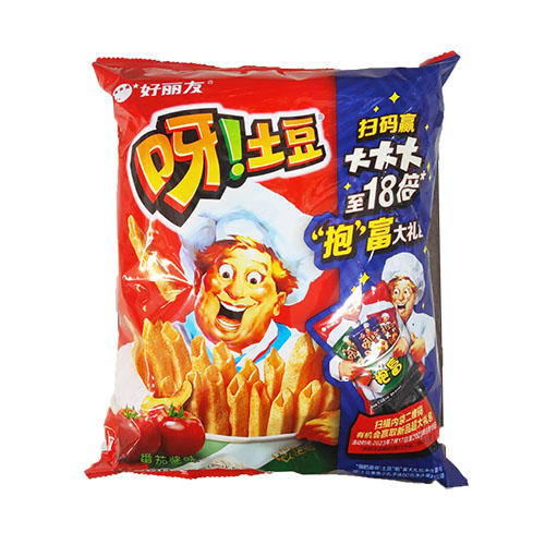 好丽友呀土豆番茄酱味超值装130g 商品图0