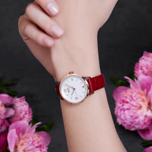 美度 MIDO 花淅系列茱莉蔻合作款联名礼盒  M043.207.36.018.01 商品图4