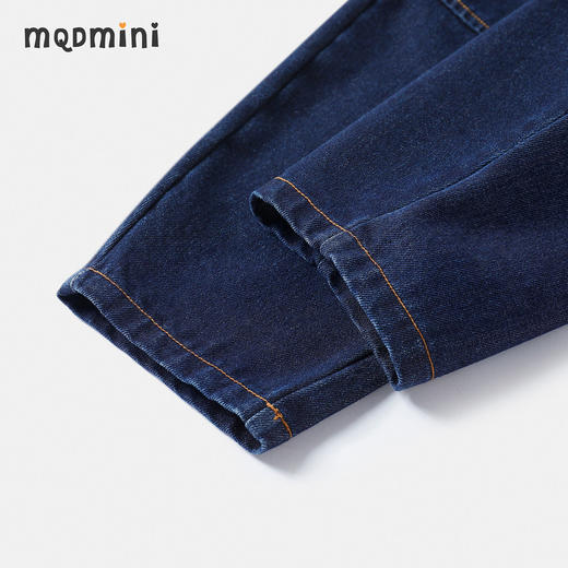 【MQDmini】【110-140】男童春秋款宽松直筒百搭牛仔裤裤子 商品图8