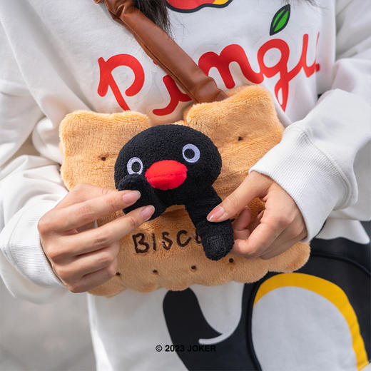 版权到期【GSC现货】pingu企鹅家族可爱玩偶饼干可爱秋冬单肩包手提包GSM 商品图3