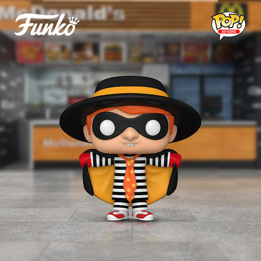 Funko POP Ad Icons Hamburgler广告形象 麦当劳汉堡神偷公仔手办摆件 67460 商品图2