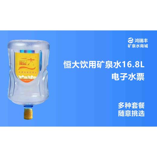 福州恒大矿泉水福州矿泉水水票买十送一 商品图0