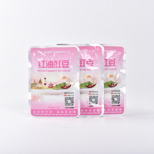 厦航空厨机上同款小菜红油豇豆15g*10包 商品图2
