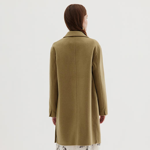 EITIE爱特爱冬季新款气质大气大衣外套女7214929 商品图4
