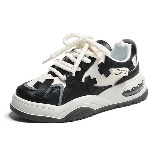 「两款配色！厚底款」2023秋季新款厚底小白鞋 韩版休闲运动板鞋ins潮学生女鞋 商品图4