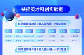【扶摇英才科创俱乐部】科学素养课,幼儿园大班-五年级学生可使用  如风生活特惠