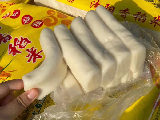【仅限杭州主城区发货】每周三 周六到货新鲜热乎出炉！临安水磨年糕，炒年糕汤年糕蒸年糕，怎么做都好吃～ 商品图8