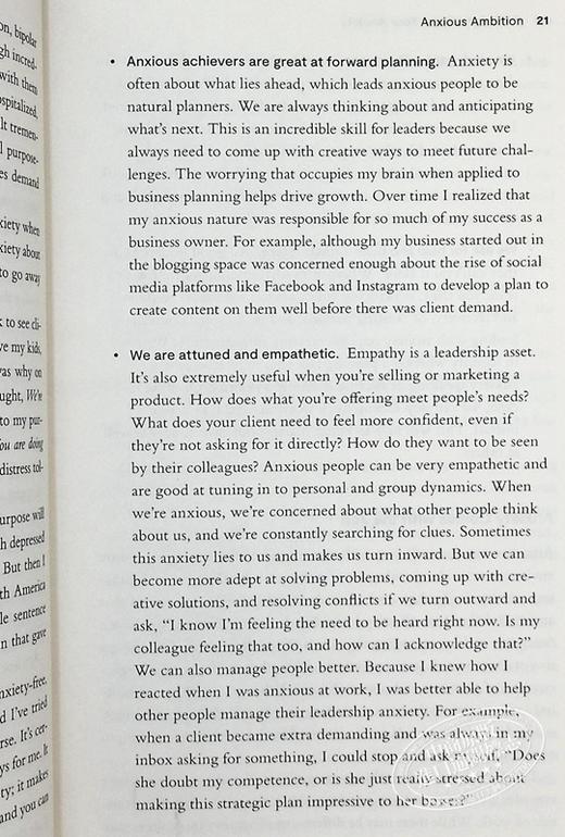 【中商原版】焦虑的成就者 The Anxious Achiever Turn Your Fears Into Your Leadership 英文原版 Morra Aarons-Mele 商品图6