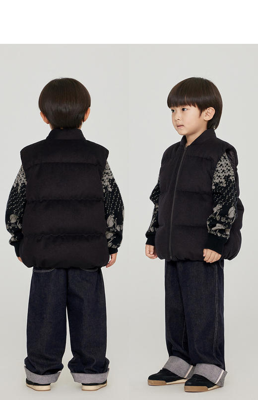 jnby  23年冬款  羽绒马甲 1N0C10950 商品图7