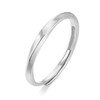 KADER卡蒂罗 莫比乌斯系列 爱意心旋情侣对戒 S925银足银999  戒指 男女同款情侣款 轻奢小众开口可调节浪漫百搭#简约大方 送礼 礼盒款 商品缩略图3