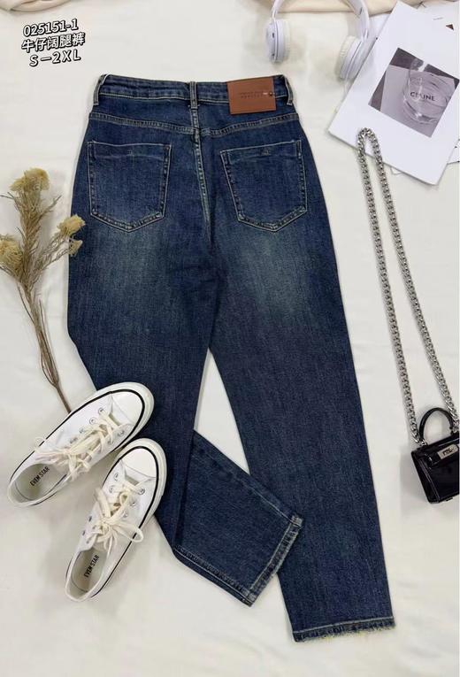 女牛仔阔腿裤25151 商品图4
