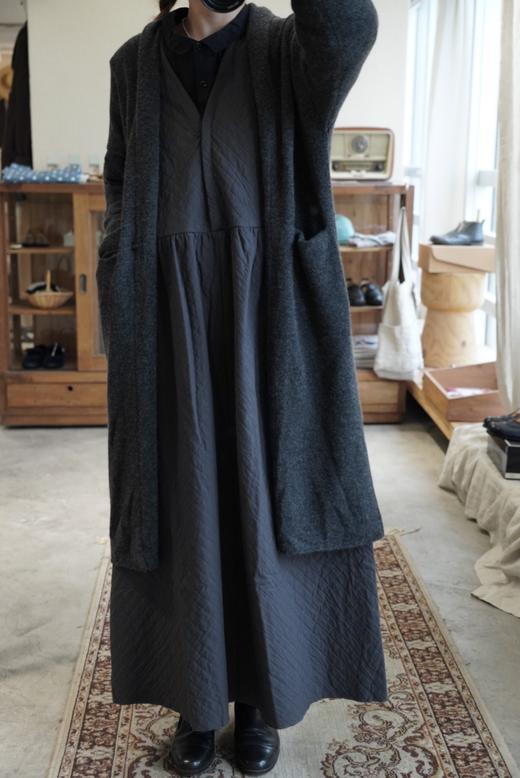 elsa esturgie 轻奢菱格纹无袖背心款连衣裙 商品图6