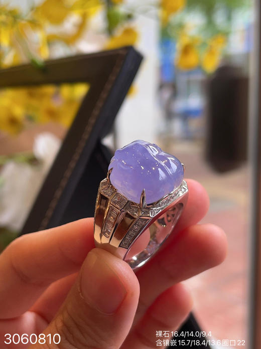 紫罗兰貔貅戒指【3060810】具体价格微信咨询 商品图1