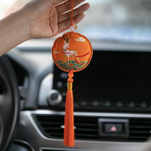 「礼盒装！东方祥瑞香包」醒狮香包 福鹿香囊  挂件文创 商品图2