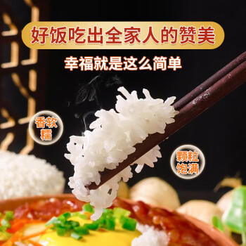 靓虾王红香香软米10斤 油粘米籼米 太粮大米5kg 长粒猫牙米 当季新米 商品图3