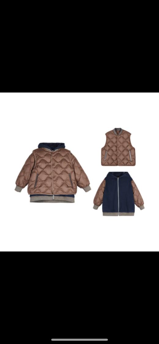 jnby  23年冬款  轻薄短款羽绒服  1N0C23540 商品图0