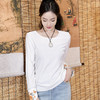 复古民族风，洋气百搭大码宽松丝绒上衣国潮刺绣圆领长袖款上衣OG-9575 商品缩略图2
