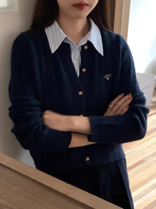 女毛织拼梭织上衣8355 商品图5