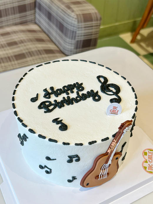 吉他音符蛋糕 商品图0