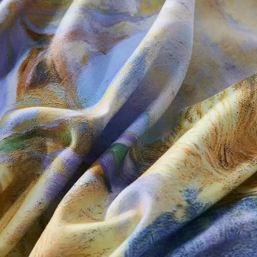 【富安娜】B座7F|富安娜艺术油画床单四件/莫奈系列.塞纳河畔 商品图4