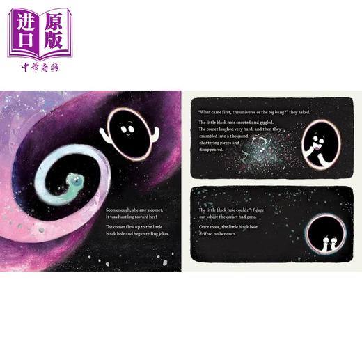 【中商原版】Alex Willmore 儿童绘本2册套装 The Runaway Pea Left Behind 落后的土豆 Little Black Hole 小黑洞 英文原版 商品图2