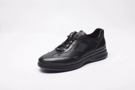 沙驰男鞋2023秋新品运动牛皮超轻休闲皮鞋 商品图0