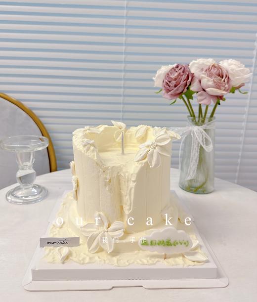 刮刀花裱花送女生女士蛋糕-低糖处理无添加 商品图1