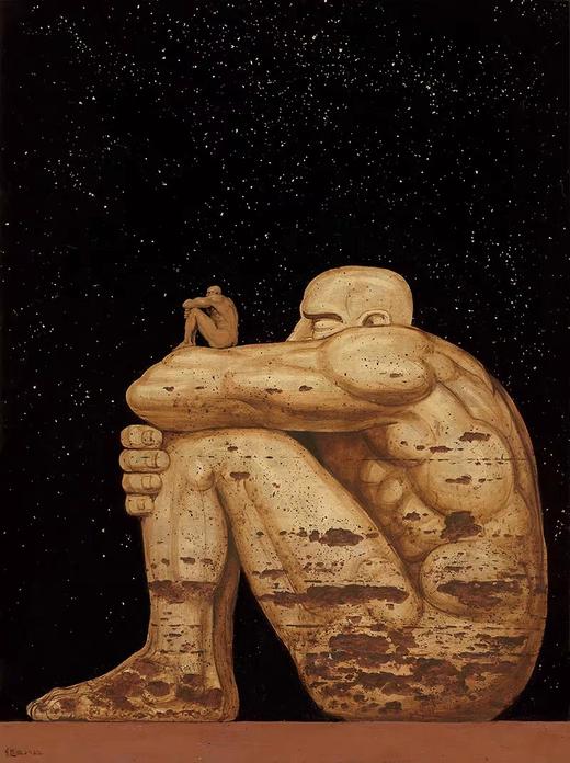 不仁斋薛继业油画作品连框复制版画 商品图1