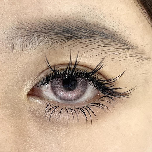 illusionDuck 绒绒兔尾毛 年抛 两片 14.5mm 参考着色 13.8mm 基弧 8.6 含水 38% 韩国进口 商品图2