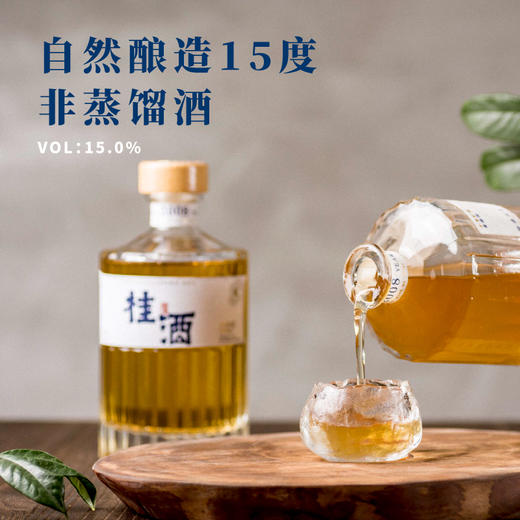 【国货酿造】绘璟 三千日梅酒/桂酒/进阶梅酒 488ml 商品图2