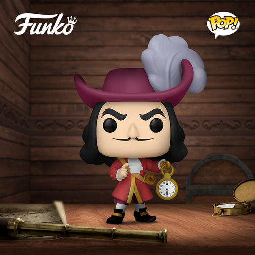 Funko POP! Disney Peter Pan70th Hook动画迪士尼彼得潘70周年虎克船长与钟手办 70695 商品图2