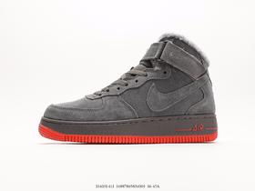 耐克Nike Air Force 1 high高帮加绒休闲运动板鞋334031-611男女鞋