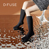 Dfuse迪芙斯冬季款优雅闪钻蝴蝶结细高跟及膝靴长靴DF34117058 商品缩略图3
