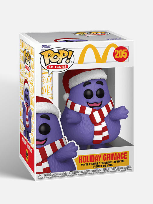 Funko POP Ad Icons GrimaceHLDY 广告形象 麦当劳公仔奶昔大哥手办摆件 74065 商品图4