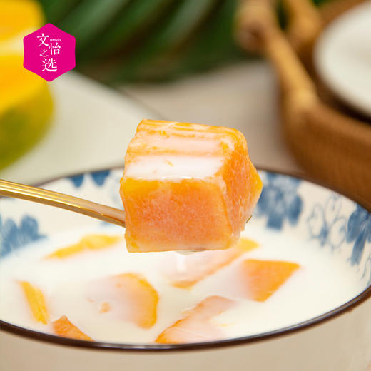 【好吃的】雷州 冰糖红心木瓜 果香浓郁 香甜多汁 细腻爽口 皮薄肉嫩 新鲜美味水果 商品图6