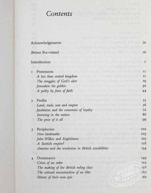 预售 【中商原版】琳达 科利 英国人 国家的形成1707-1837 Britons Forging the Nation 1707-1837 英文原版 Linda Colley 商品图4